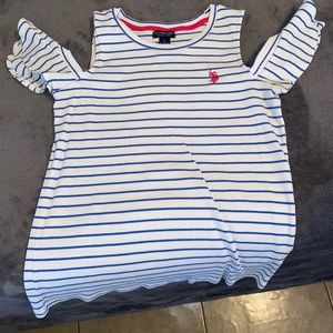 Striped polo
